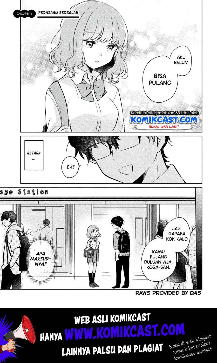 It’s Not Meguro-san’s First Time Chapter 09 Bahasa Indonesia